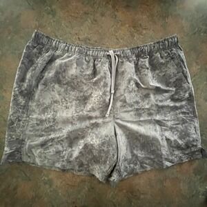 DSG Twich & Allison Mens 2XL Gray Camouflage Quick-Dry Swim Shorts